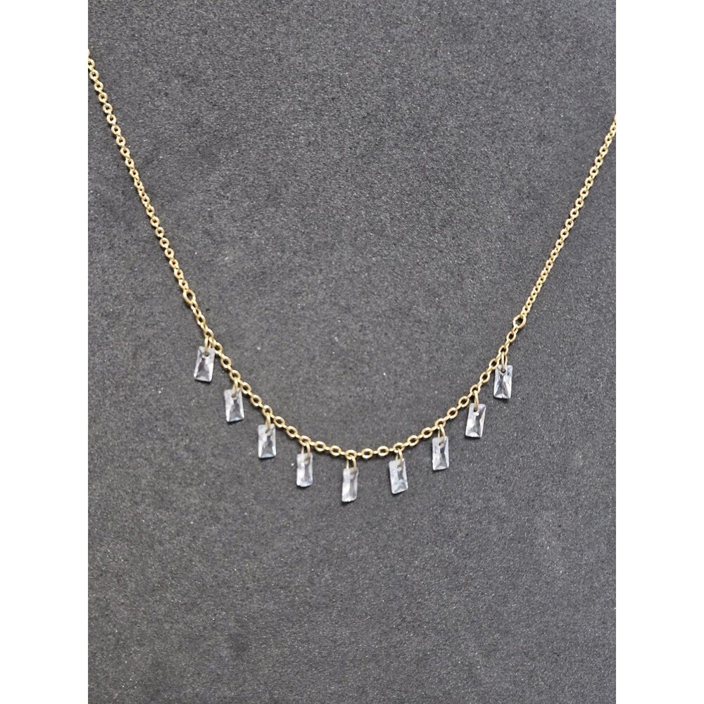 Nordstrom Child of Wild Daphne Cubic Zirconia Necklace